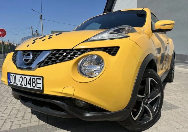 Nissan Juke cena 49900 przebieg: 104000, rok produkcji 2016 z Syców małe 466